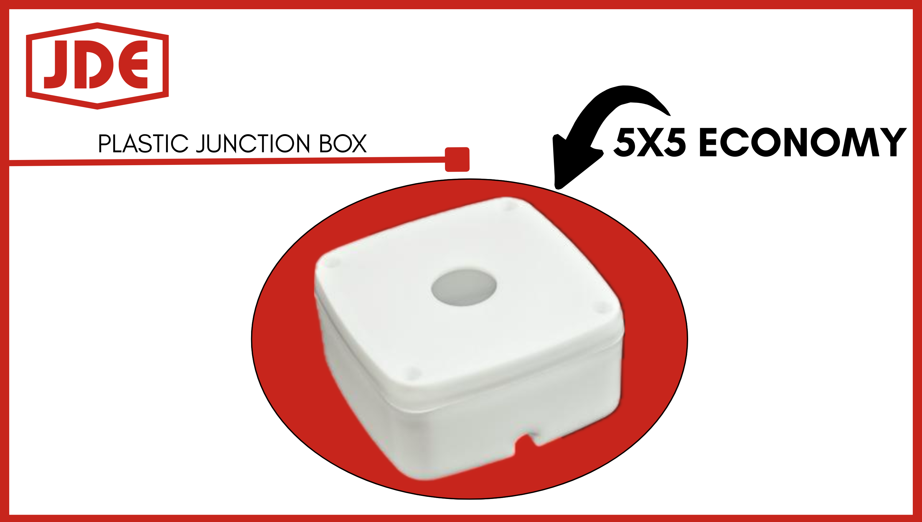 JDE Plastic Junction Box